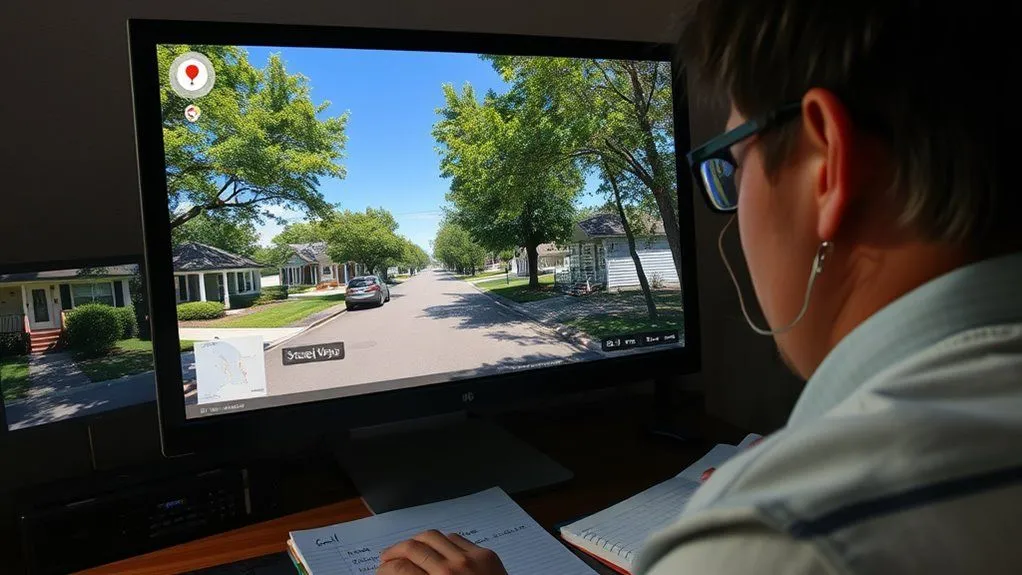 visual inspection using google