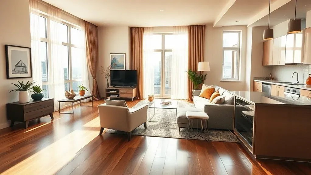 average apartment finishing costs