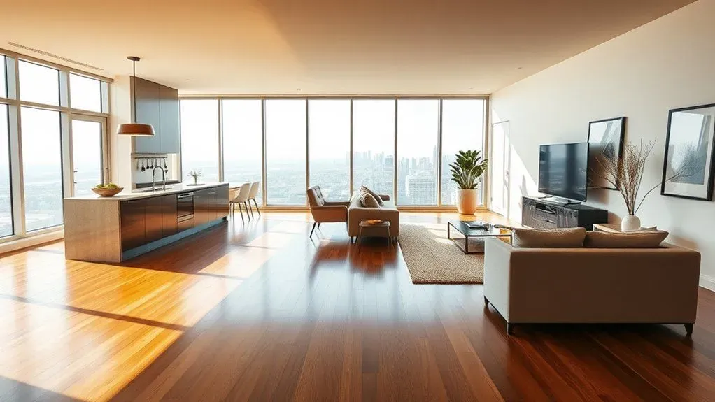 inspect the apartment thoroughly