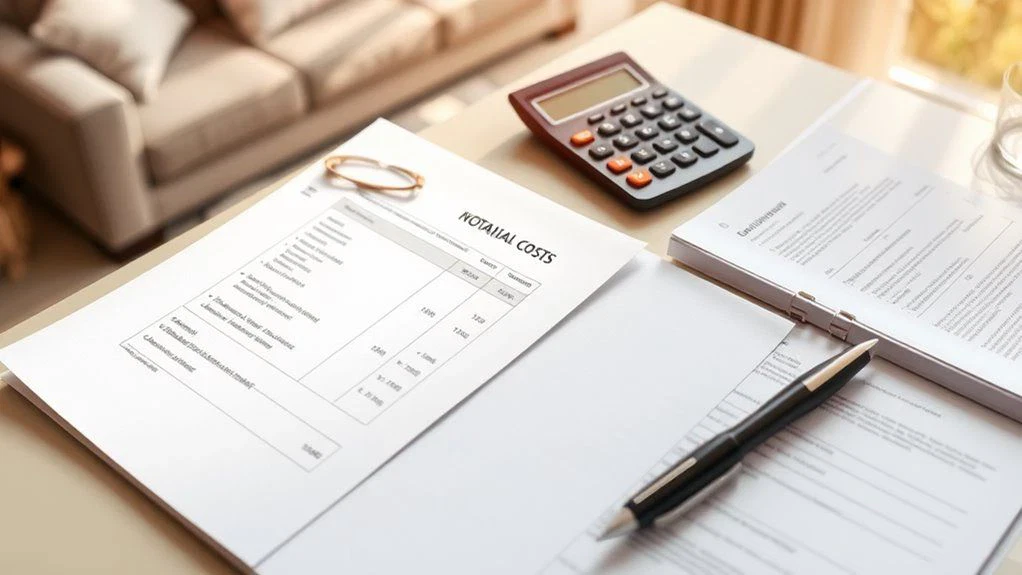 notarial cost budgeting process