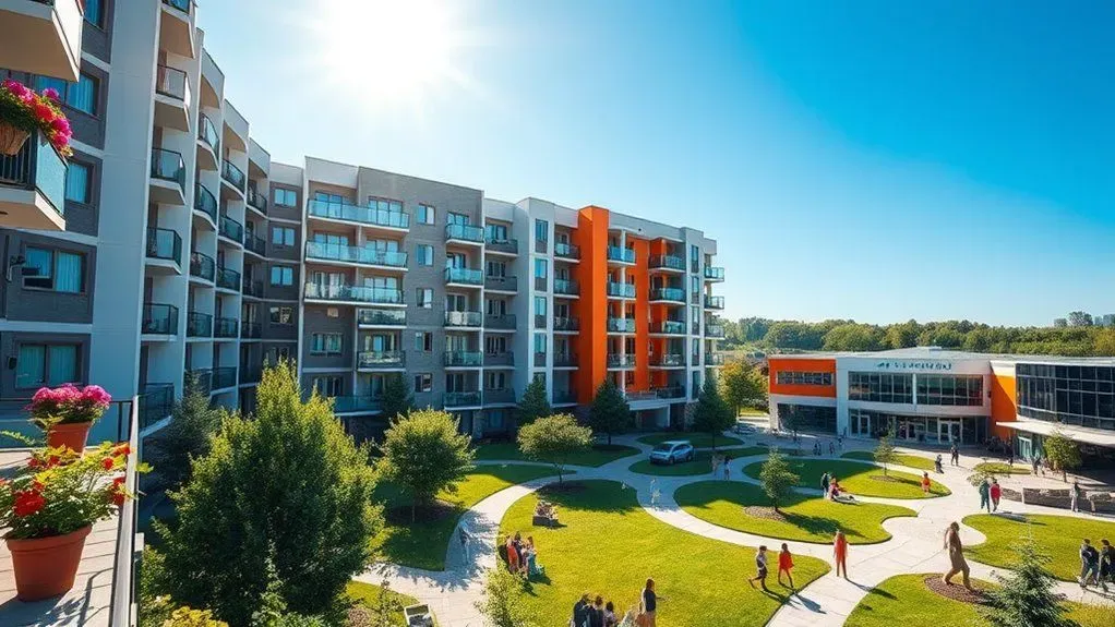 holiday rental near schools