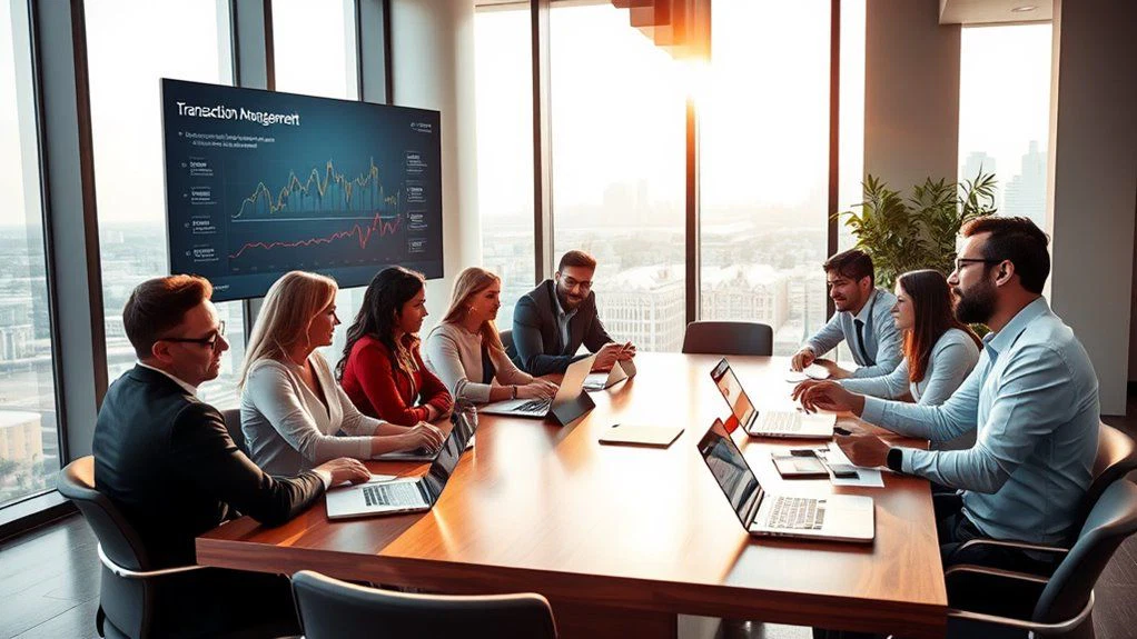 transaction management platform utilization