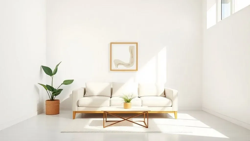 minimalist space organization principles